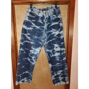 Men's Blue Acid Wash Electric Sean John Jeans